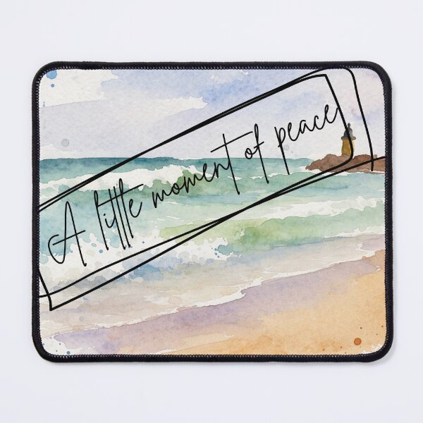 Item preview, Waves in watercolor - a little moment of peace designed and sold by Gina_BreWe.