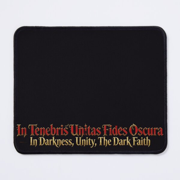 Item preview,  In Tenebris Unitas Fides Oscura (alternative artwork) designed and sold by GeoWhimsy Studio.