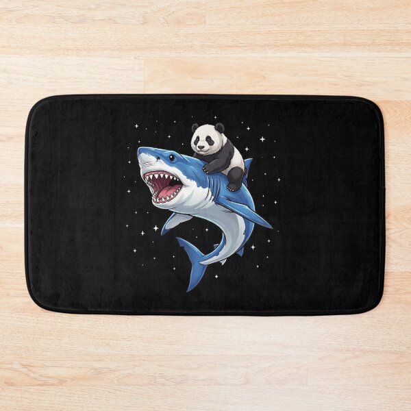 Item preview, Funny Panda Riding Shark Animal Lover designed and sold by TerryConnells.