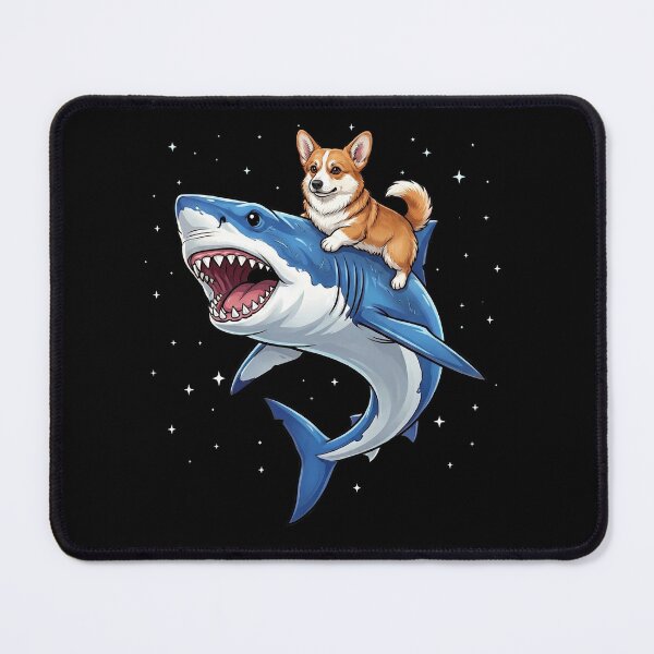 Item preview, Funny Pembroke Welsh Corgi Shark Dog Mom Dad Lover designed and sold by TerryConnells.