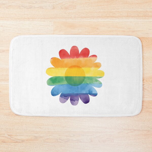 Item preview, Rainbow Flag Flower designed and sold by uunaa.