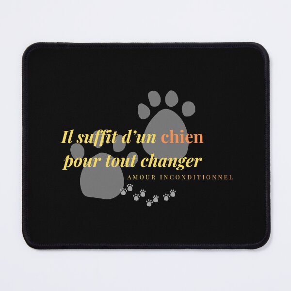 Item preview, "All it takes is one dog to change everything" – Unconditional Love – Design Footprints designed and sold by DIAMVERA.