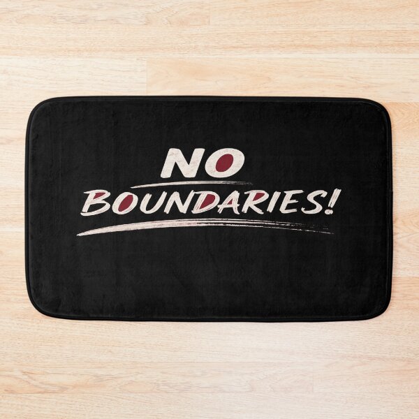 Item preview, No Boundaries Motivational Brush Lettering – Bold Inspirational Quote Art for Daily Drive designed and sold by Bright Nest Studio.