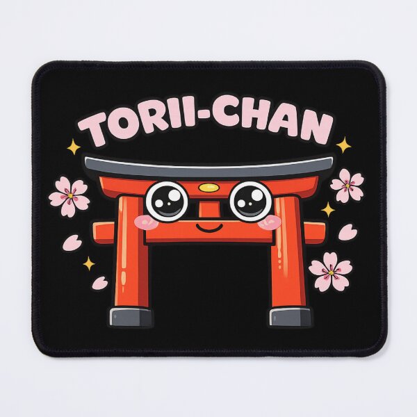 Item preview, Kawaii Torii Chan Cute Japan Sakura Travel Design designed and sold by ArcanePrintsxo.