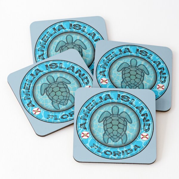 Item preview, Amelia Island Florida sea turtle vintage designed and sold by studioss76.