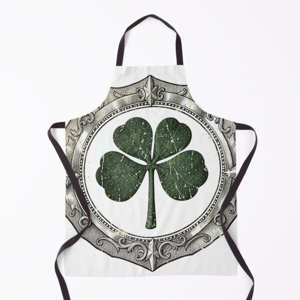 Item preview, Vintage Badge Four Leaf Clover Emblem designed and sold by Bloomkept.