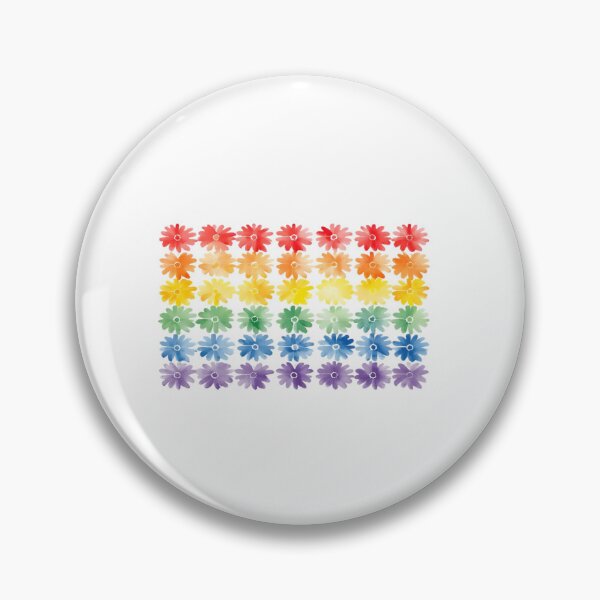 Item preview,  Rainbow flag made of flowers designed and sold by uunaa.