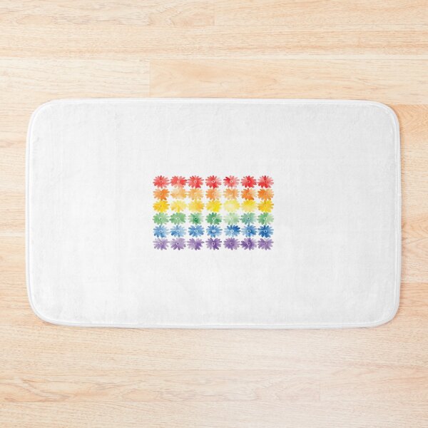 Item preview,  Rainbow flag made of flowers designed and sold by uunaa.