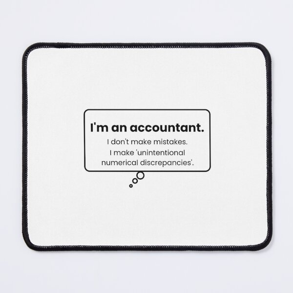 Item preview, Dark Humor Accountant Thought Bubble Funny designed and sold by ThoughtBubbleShop.