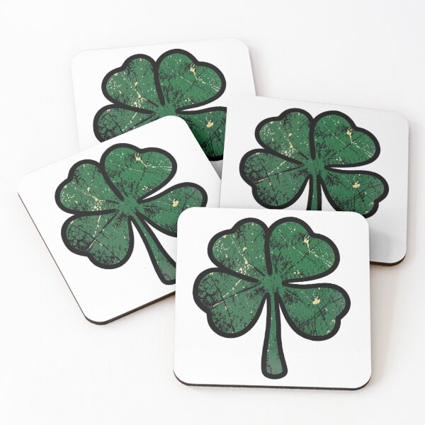 Item preview, Classic Traditional Four Leaf Clover Tattoo Art designed and sold by Bloomkept.