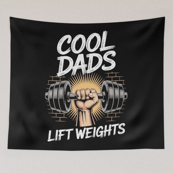 Item preview, Cool Dads Lift Weights Funny Gym Dad Humor designed and sold by eliramaison.