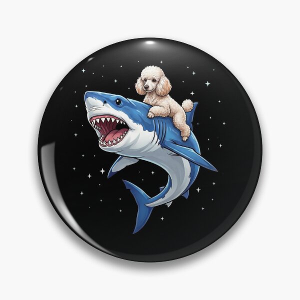 Item preview, Funny Poodle Shark Dog Mom Dad Lover designed and sold by TerryConnells.