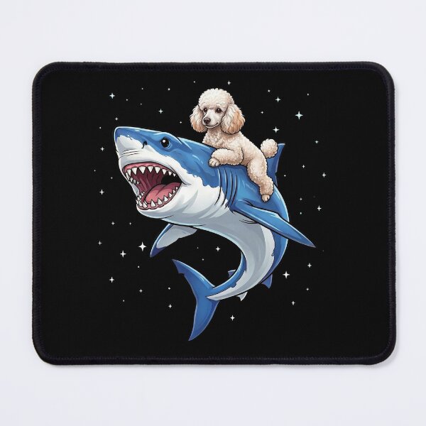 Item preview, Funny Poodle Shark Dog Mom Dad Lover designed and sold by TerryConnells.