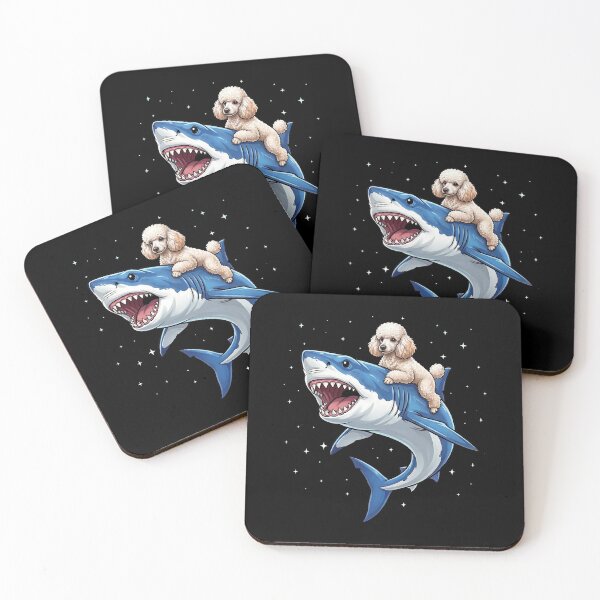 Item preview, Funny Poodle Shark Dog Mom Dad Lover designed and sold by TerryConnells.