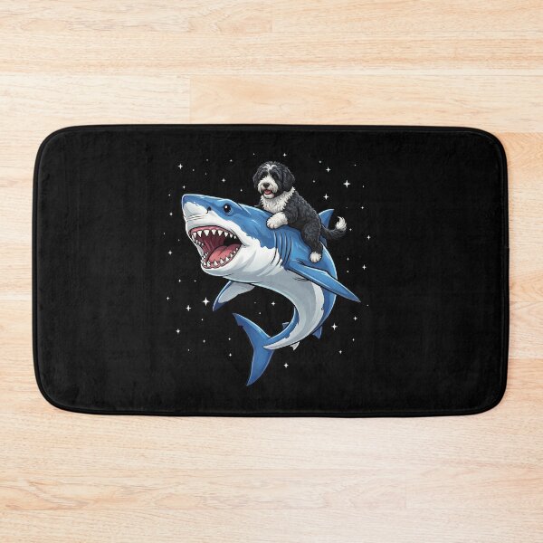 Item preview, Funny Portuguese Water Dog Shark Dog Mom Dad Lover designed and sold by TerryConnells.