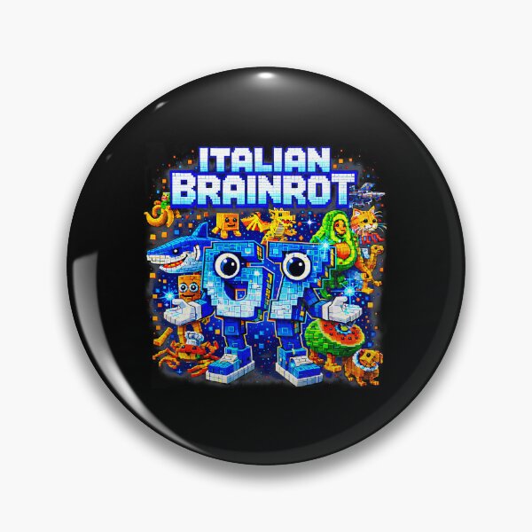 Item preview, Italian Brainrot 67 Pixel Meme Chaos  designed and sold by gladysenglish.