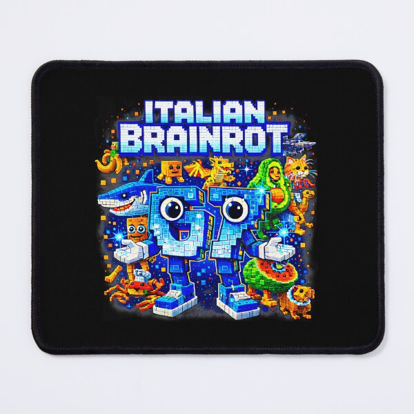 Item preview, Italian Brainrot 67 Pixel Meme Chaos designed and sold by gladysenglish.