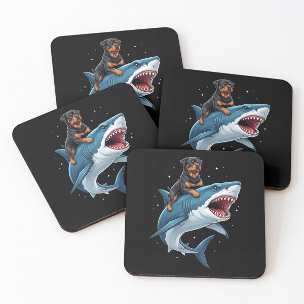 Item preview, Funny Rottweiler Shark Dog Mom Dad Lover designed and sold by TerryConnells.