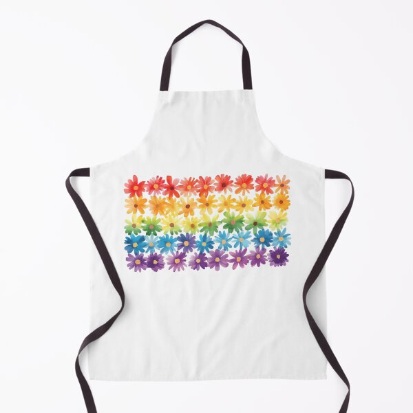 Item preview, Rainbow flag made of flowers designed and sold by uunaa.