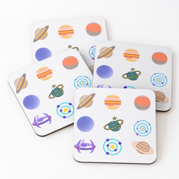 Item preview, Artemis II Cosmic Journey - Colorful Solar System & Planets Sticker Pack designed and sold by Yasmine Mohammed.