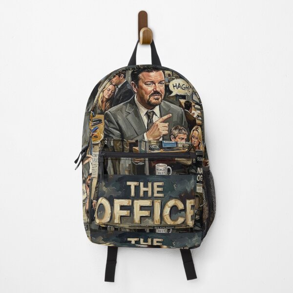 Item preview, Life in Slough: Classic UK Office Oil Art designed and sold by Art's Diner.