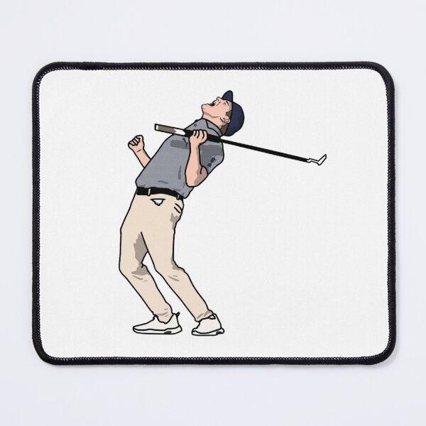 Item preview, Bryson DeChambeau Iconic Golf Swing Illustration designed and sold by QuietTeeClub.
