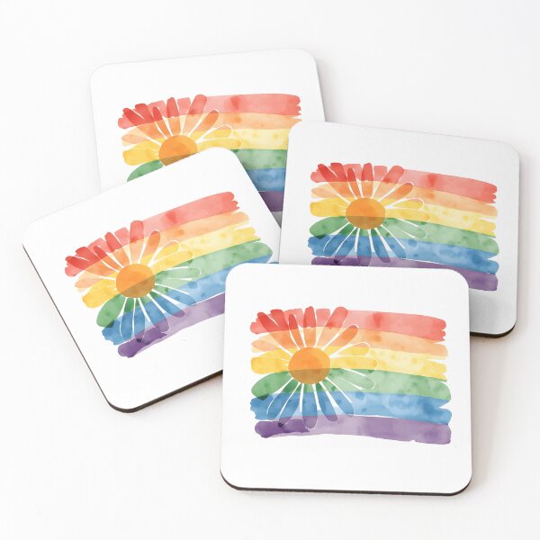 Item preview,  Rainbow Flag and Flower designed and sold by uunaa.