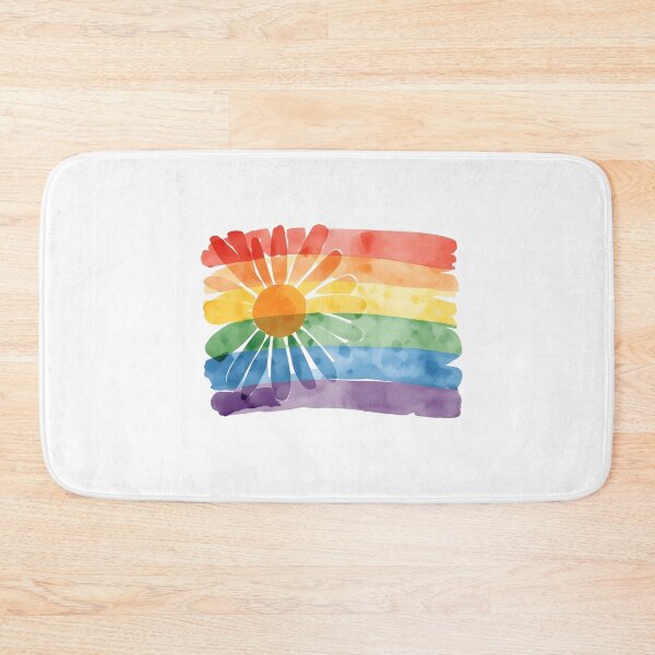 Item preview,  Rainbow Flag and Flower designed and sold by uunaa.