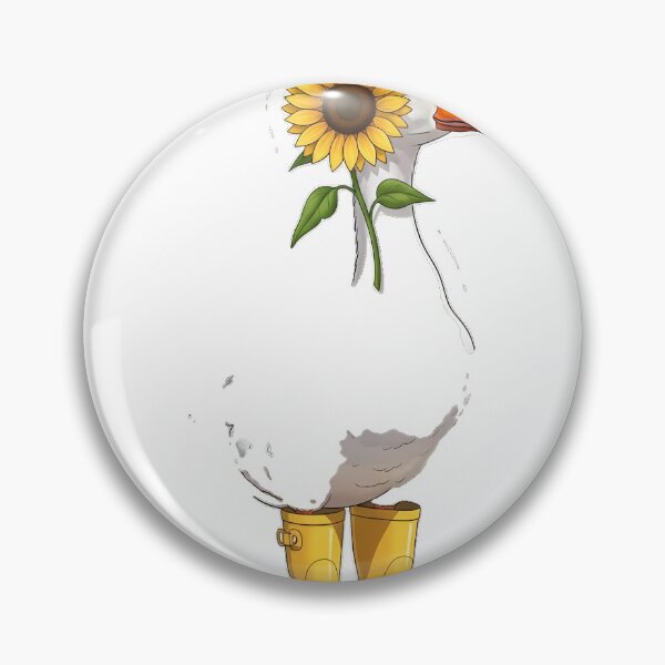 Item preview, Goose Yellow Rain Boots Sunflower Sprig designed and sold by pumsquare.