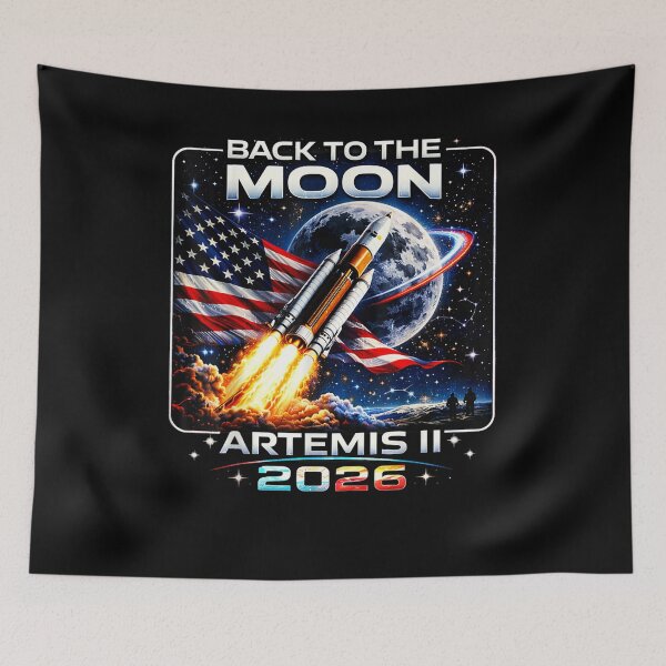 Item preview, Artemis II 2026 Rocket Launch Mission to The Moon Artemis 2 designed and sold by ZalcArtStore.