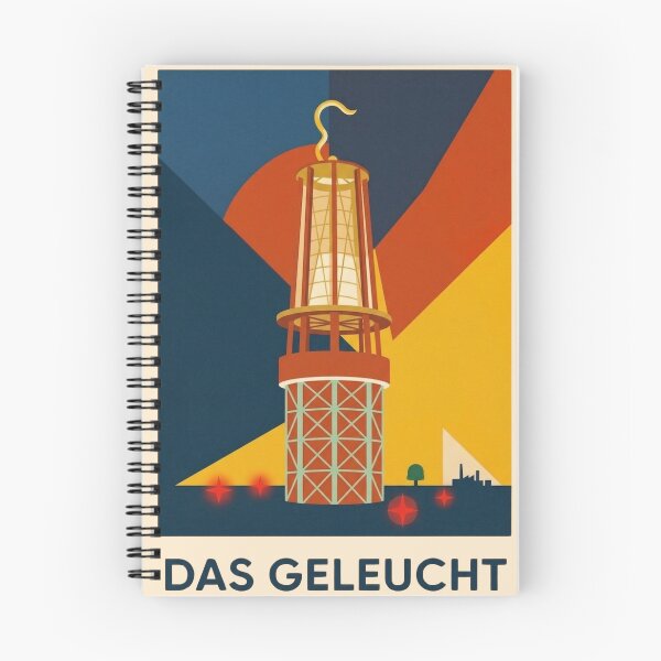 Item preview, The Ruhrpott Lighthouse - Vintage Mid-Century Poster designed and sold by Jawoahl.
