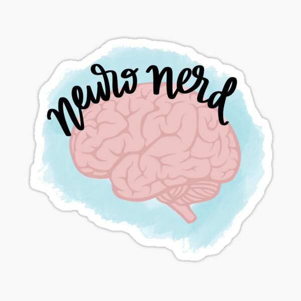 Item preview, Neuro Nerd designed and sold by emmelucia.