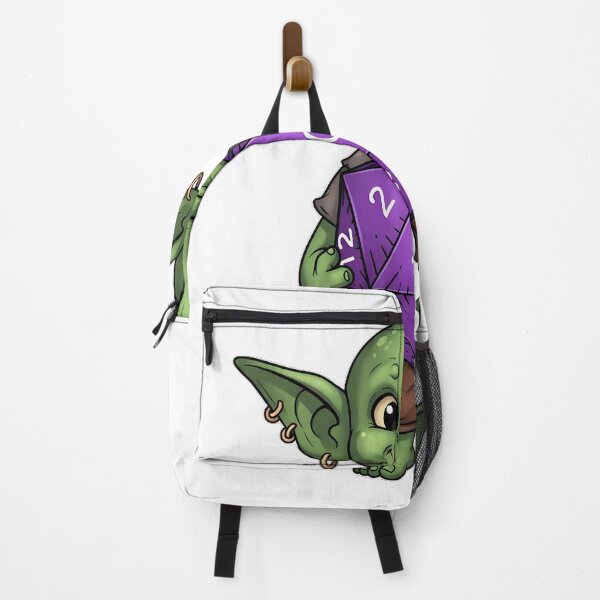 Item preview, Cute Goblin Purple Twenty Sided Die designed and sold by pumsquare.