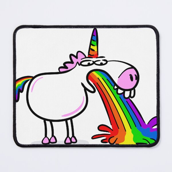Item preview, Rainbow Unicorn Vomit Rainbow Funny Unicorn Kawaii Humorous Gift designed and sold by CLC54.