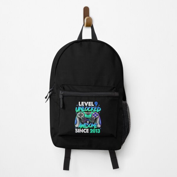 Item preview, Level 9 Unlocked 9th Birthday Gamer Design Retro Gaming Vibe designed and sold by FGTV2021.