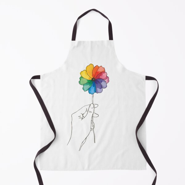 Item preview, Rainbow flower in hand designed and sold by uunaa.