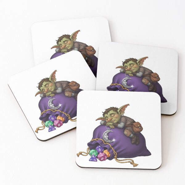 Artikelvorschau, Kobold-Würfelbeutel Mondanhänger entworfen und verkauft von pumsquare.