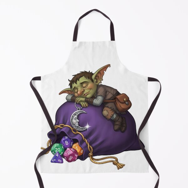 Item preview, Goblin Dice Bag Moon Charm designed and sold by pumsquare.