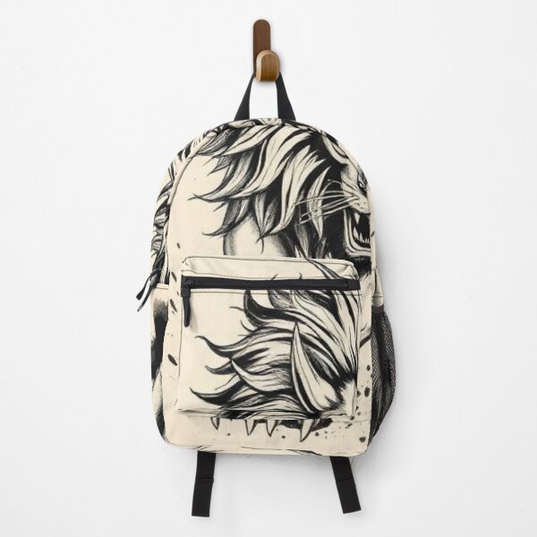 Item preview, Furious Lion – Traditional Japanese Art Style designed and sold by RAISC.