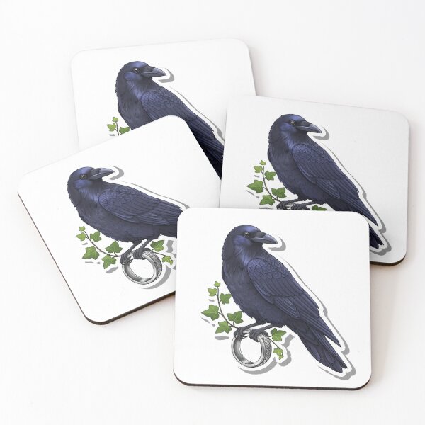 Item preview, Crow Silver Ring Small Ivy Leaves designed and sold by pumsquare.