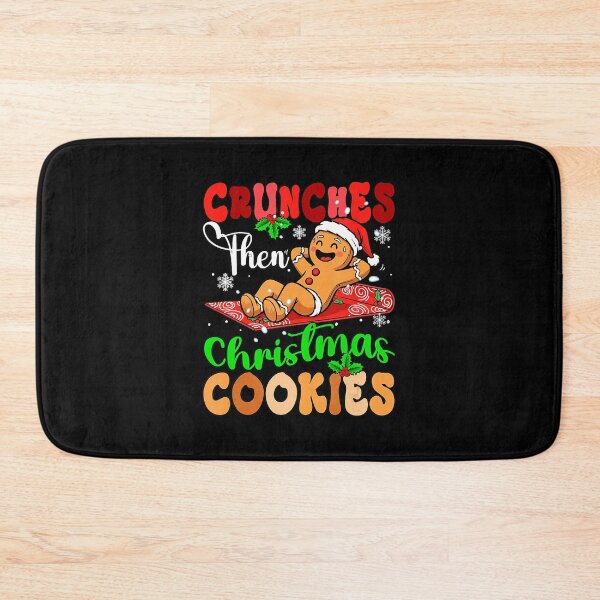 Item preview, Crunches Then Christmas Cookies Funny Gym Holiday  designed and sold by eliramaison.