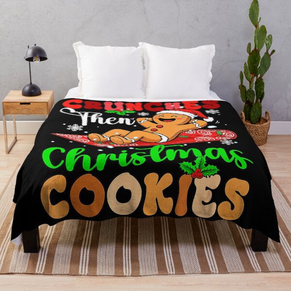 Item preview, Crunches Then Christmas Cookies Funny Gym Holiday  designed and sold by eliramaison.