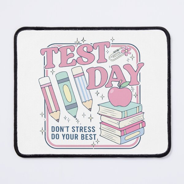 Item preview, Retro Test Day Teacher Dont Stress Do Your Best School Motivation Design designed and sold by kiralynstration.