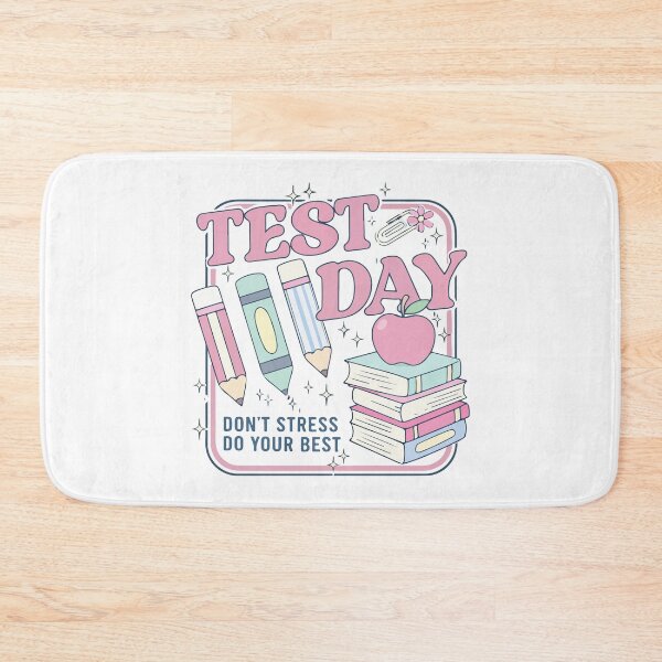 Item preview, Retro Test Day Teacher Dont Stress Do Your Best School Motivation Design designed and sold by kiralynstration.