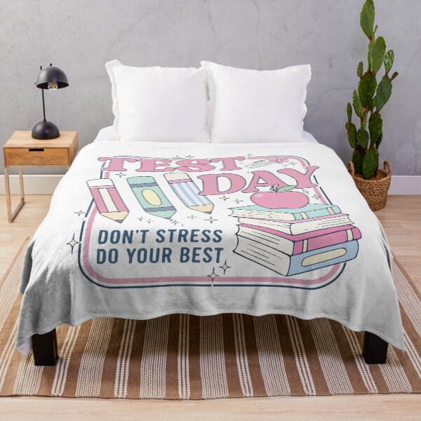 Item preview, Retro Test Day Teacher Dont Stress Do Your Best School Motivation Design designed and sold by kiralynstration.