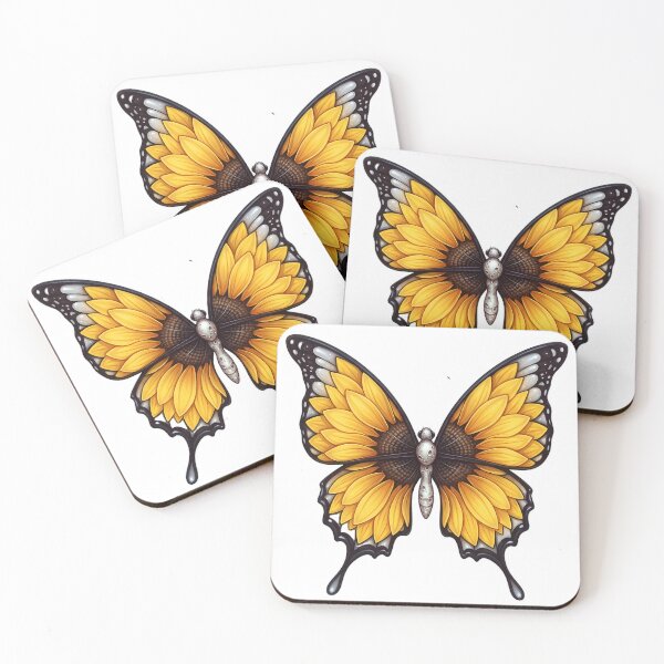 Item preview, Lunar Butterfly Sunflower Petal Accents designed and sold by pumsquare.