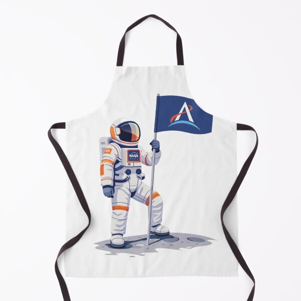 Item preview, Artemis Astronaut Lunar Landing - Modern Vector designed and sold by Antonrec86.