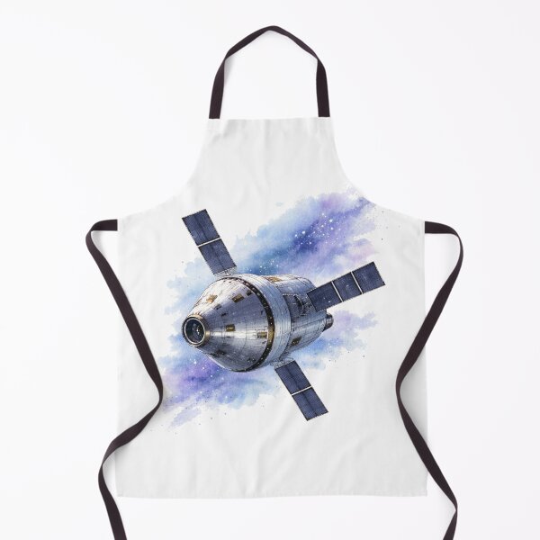 Item preview, Acuarela de la nave espacial Orión - Viaje de Artemisa designed and sold by Antonrec86.