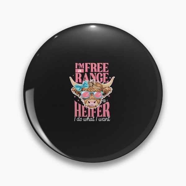 Item preview, Free Range Heifer Funny Farm Girl Sassy Country Humor Design designed and sold by kiralynstration.