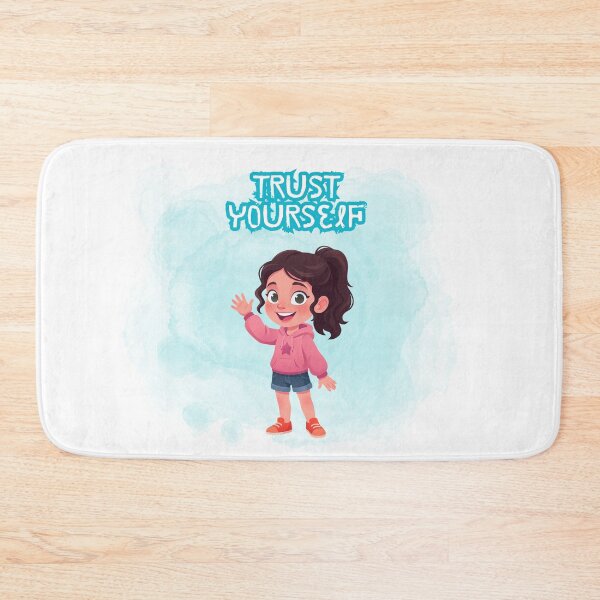 Item preview, Trust Yourself Cute Girl Motivational Quote Design designed and sold by Cutethings3.